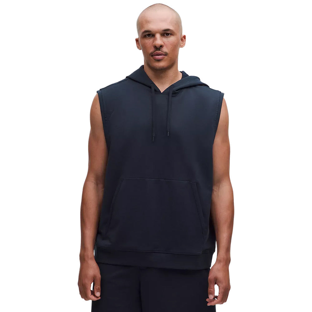 Lululemon Warm-Up Slvls Gym Hoodie Tops in Blue Color