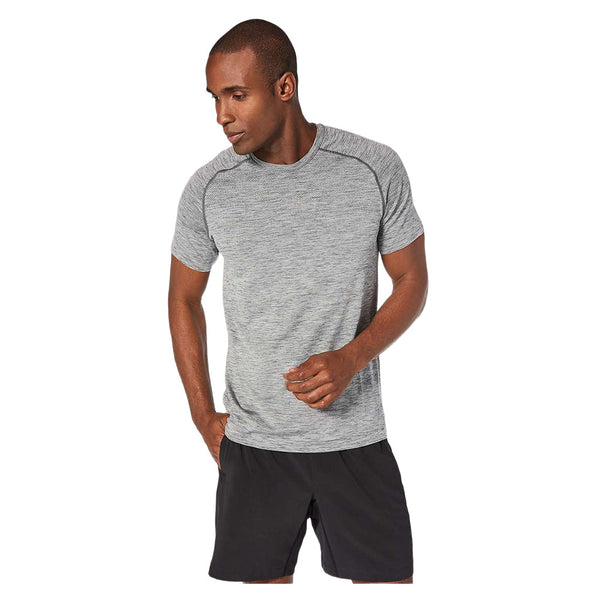 Lululemon Mens Metal Vent Tech Short-Sleeve Shirt | SLATE/WHIT