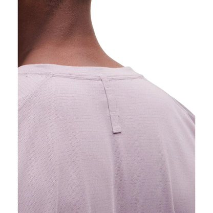 Lululemon License To Train short sleeve Shir Tops in Purple Color