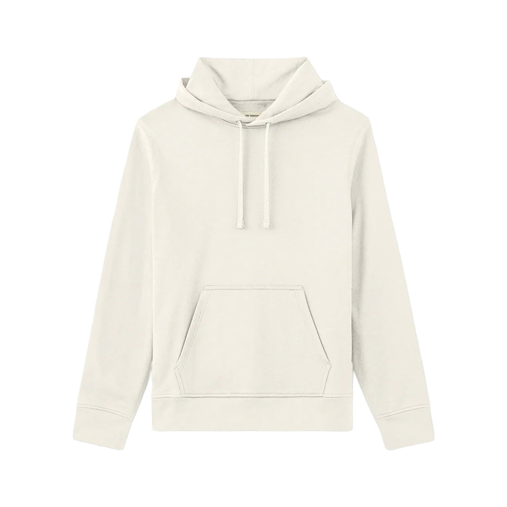 Ten Thousand Heavyweight Core Hoodie Pullover in White Color