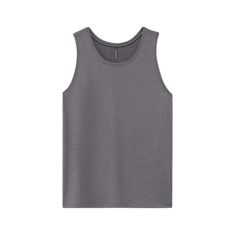 Ten Thousand Interval Tank Tops in Grey Color