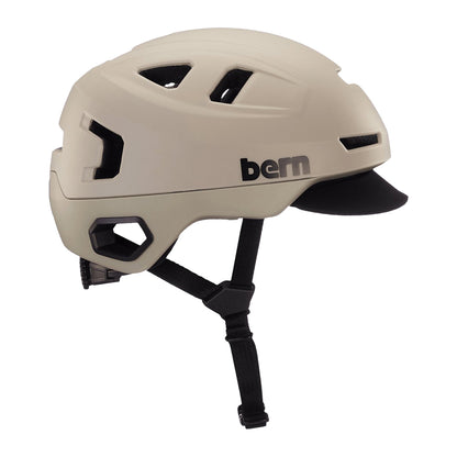 Bern Hudson Mips Matte Sand Cycling Helmets in No Color