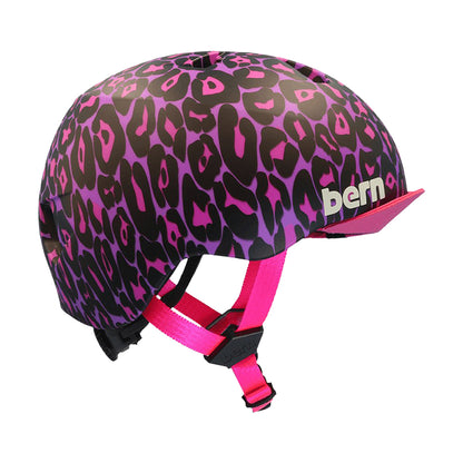 Bern Nina DVRT Cycling Helmets in Purple Color