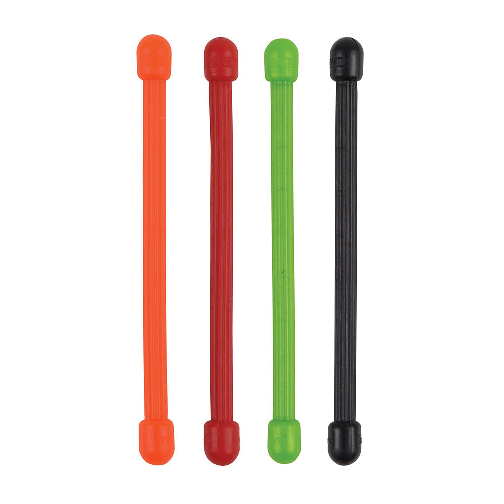 Nite Ize Gt Rsble Rbr Twst 3I 4Pk Camping Accessories in Multi Color