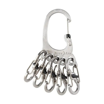 Nite Ize Bgft Lckr Kyrck Stainles Camping Accessories in Grey Color
