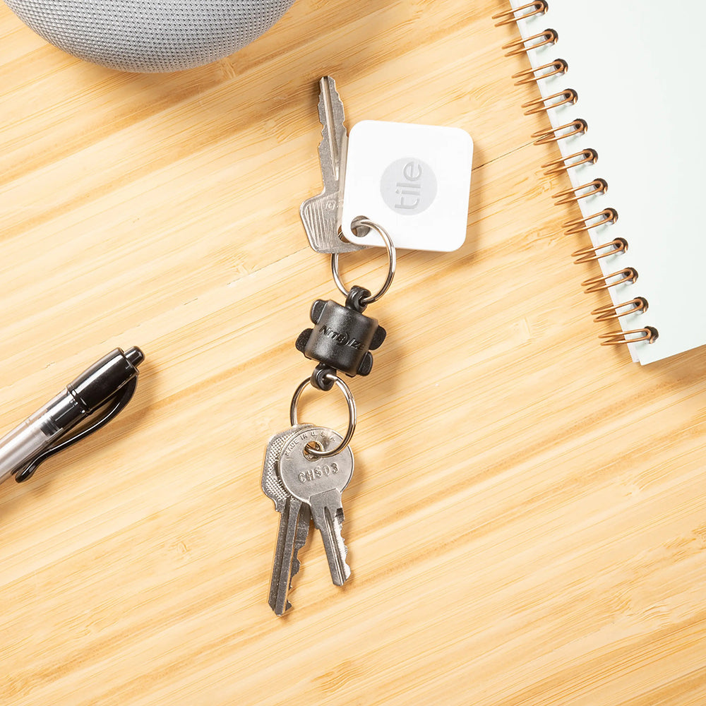 Nite Ize Keyring 360 - Black Camping Accessories in Black Color