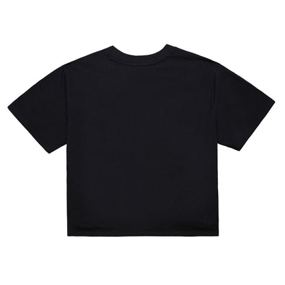 NYK NBA EVRGRN HWC CROP | BLACK