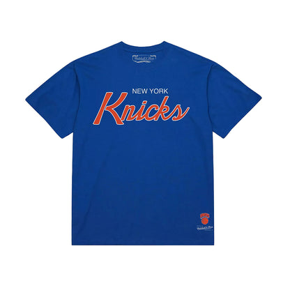 NYK NBA VINTAGE WRDMK SS | ROYAL