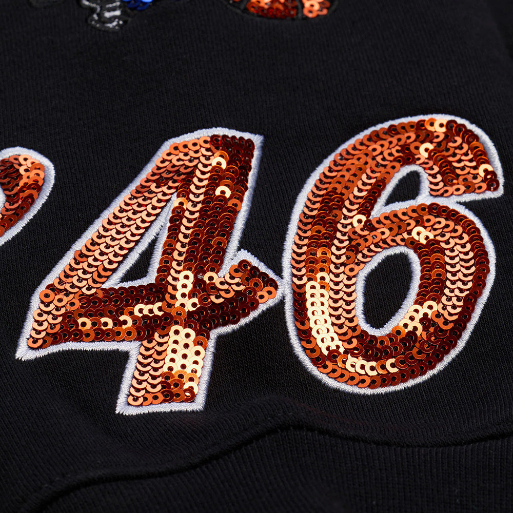 NYK PREM CREW FLEECE | BLACK