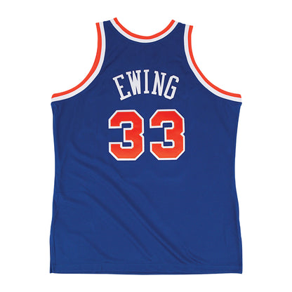 NYK EWING AUTH 91 RD JSY | ROYAL