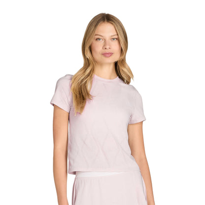 W SEAMLESS SHORT SLEEVE | LILAC ASH