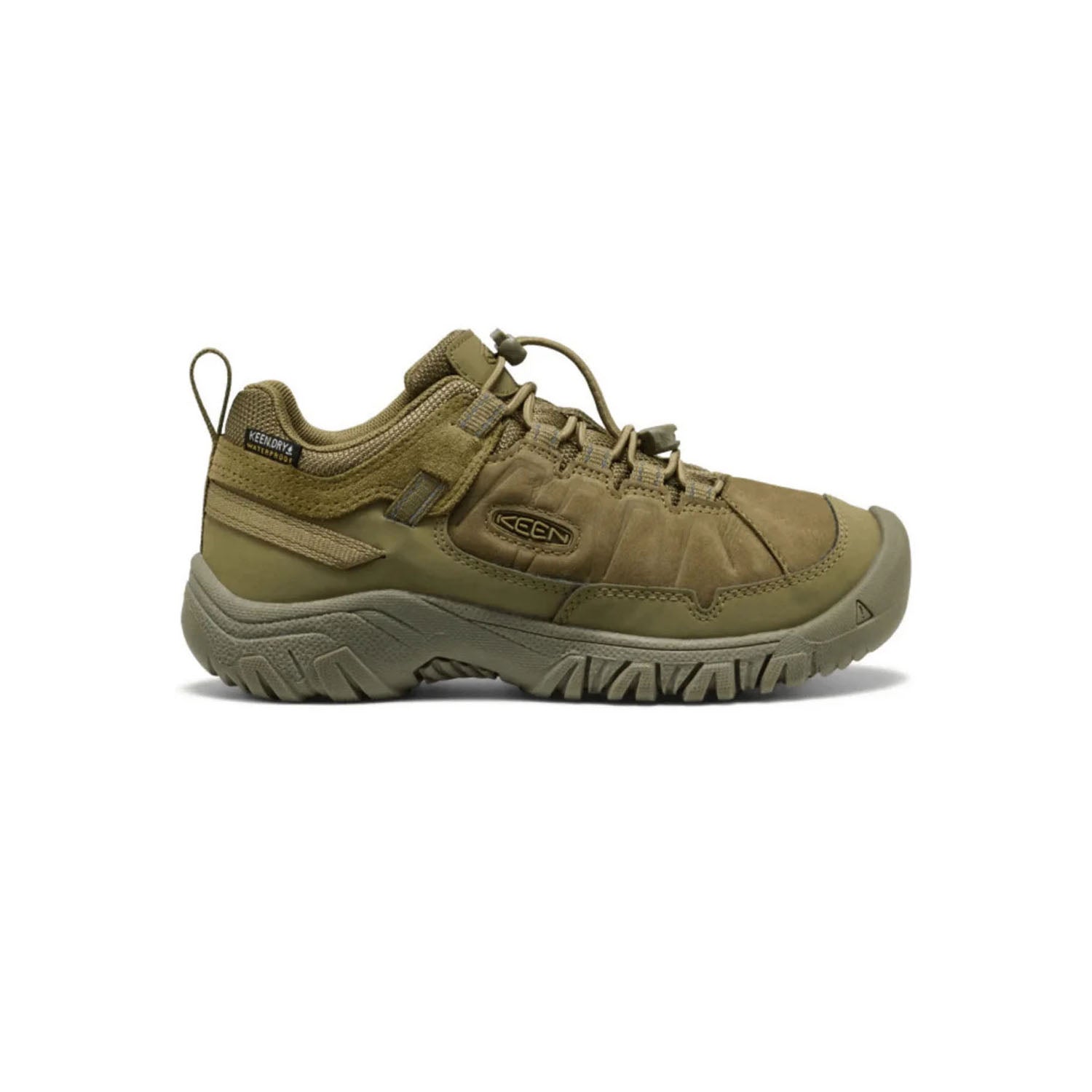 Keen Targhee IV Low Wp Boots in Green Color