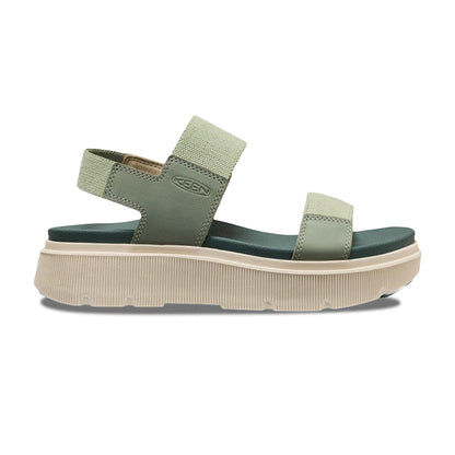 Keen Elle Mila Backstrap Water Shoes in Green Color