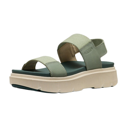 Keen Elle Mila Backstrap Water Shoes in Green Color