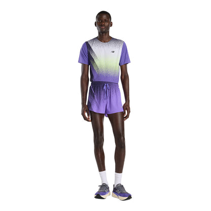 New Balance Rc Ultra Light Short 3In Shorts in Purple Color
