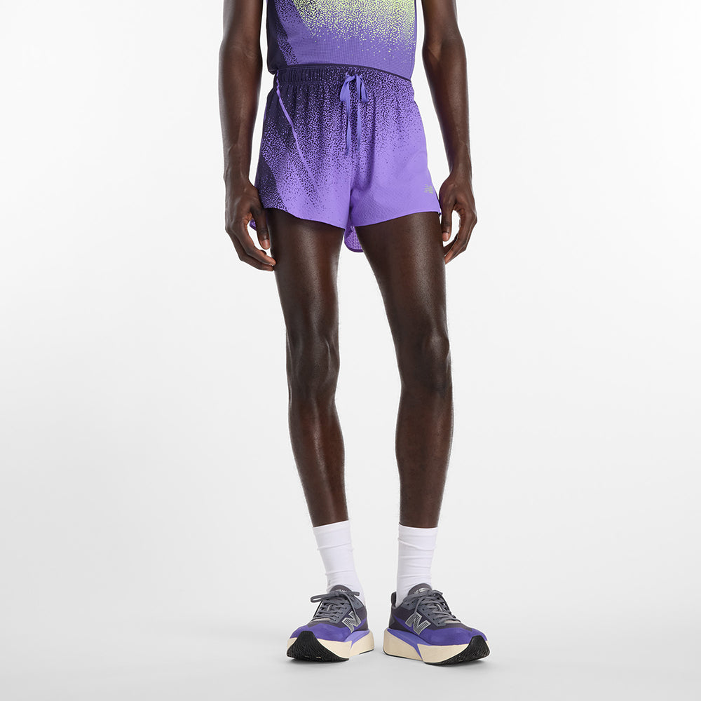 New Balance Rc Ultra Light Short 3In Shorts in Purple Color