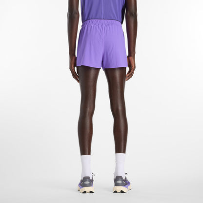 New Balance Rc Ultra Light Short 3In Shorts in Purple Color