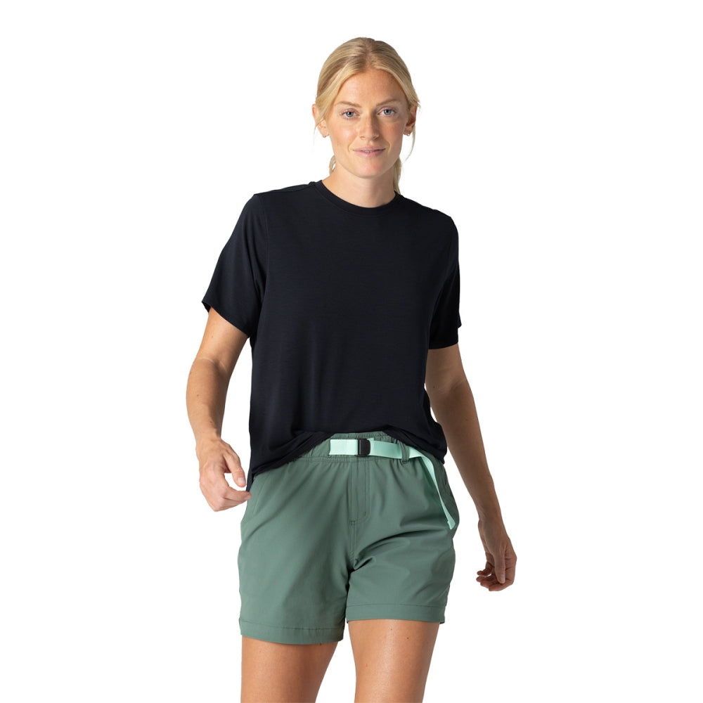 W ECLIPSE SUN T-SHIRT | BLACK