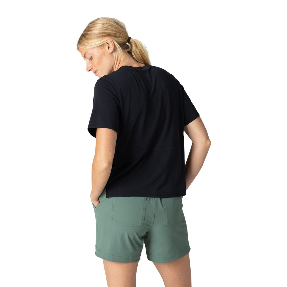 W ECLIPSE SUN T-SHIRT | BLACK