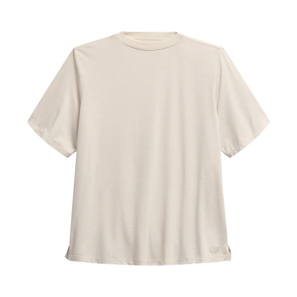 W ECLIPSE SUN T-SHIRT | OYSTER