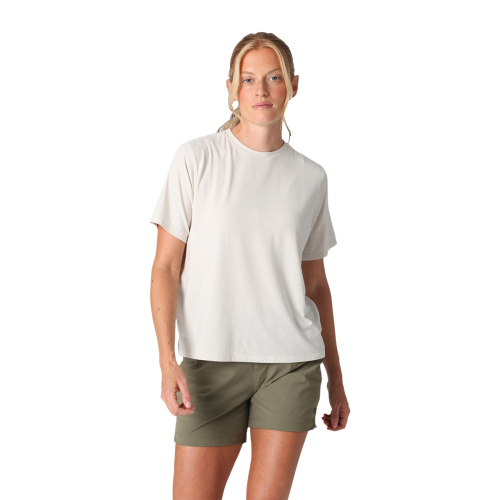W ECLIPSE SUN T-SHIRT | OYSTER