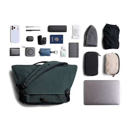 Bellroy Venture Messenger 16L Bags in Green Color
