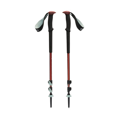 Black Diamond Trail Trekking Poles Hiking Poles in Red Color