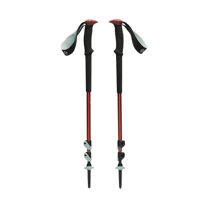 Black Diamond Trail Trekking Poles Hiking Poles in Red Color