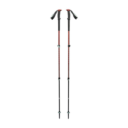 Black Diamond Trail Trekking Poles Hiking Poles in Red Color
