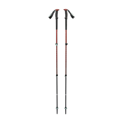 Black Diamond Trail Trekking Poles Hiking Poles in Red Color