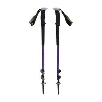 Black Diamond Trail Trekking Poles Hiking Poles in Purple Color