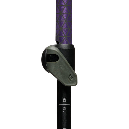 Black Diamond Trail Trekking Poles Hiking Poles in Purple Color