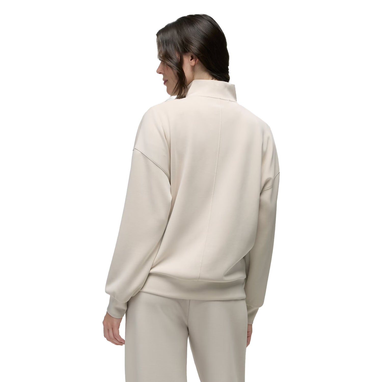 W SHEA RELAX 1/2 ZIP | ALMOND