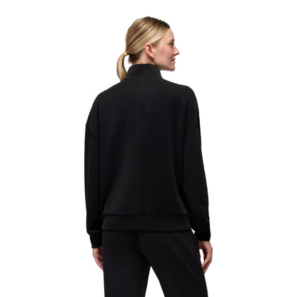 W SHEA RELAX 1/2 ZIP | BLACK