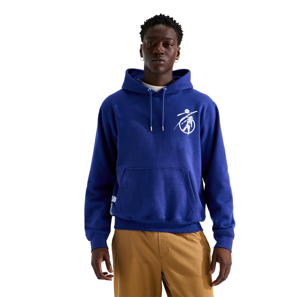 The North Face M Tnf Essential Simple D Tops in Blue Color