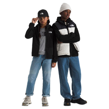 TEEN GLACIER FULL ZIP HO | JK3-TNF BL