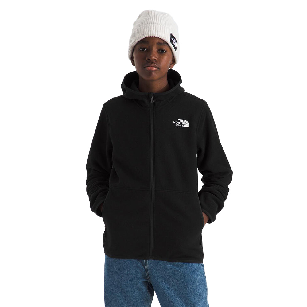 TEEN GLACIER FULL ZIP HO | JK3-TNF BL