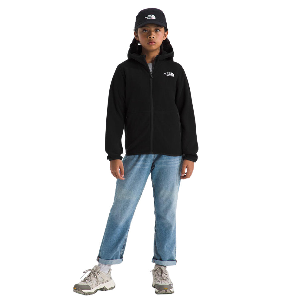 TEEN GLACIER FULL ZIP HO | JK3-TNF BL
