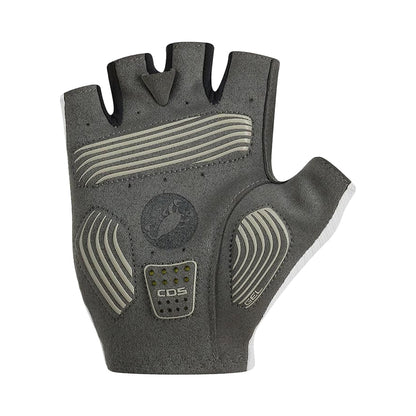 Castelli Espresso 2 Glove Cycling Gloves in White Color