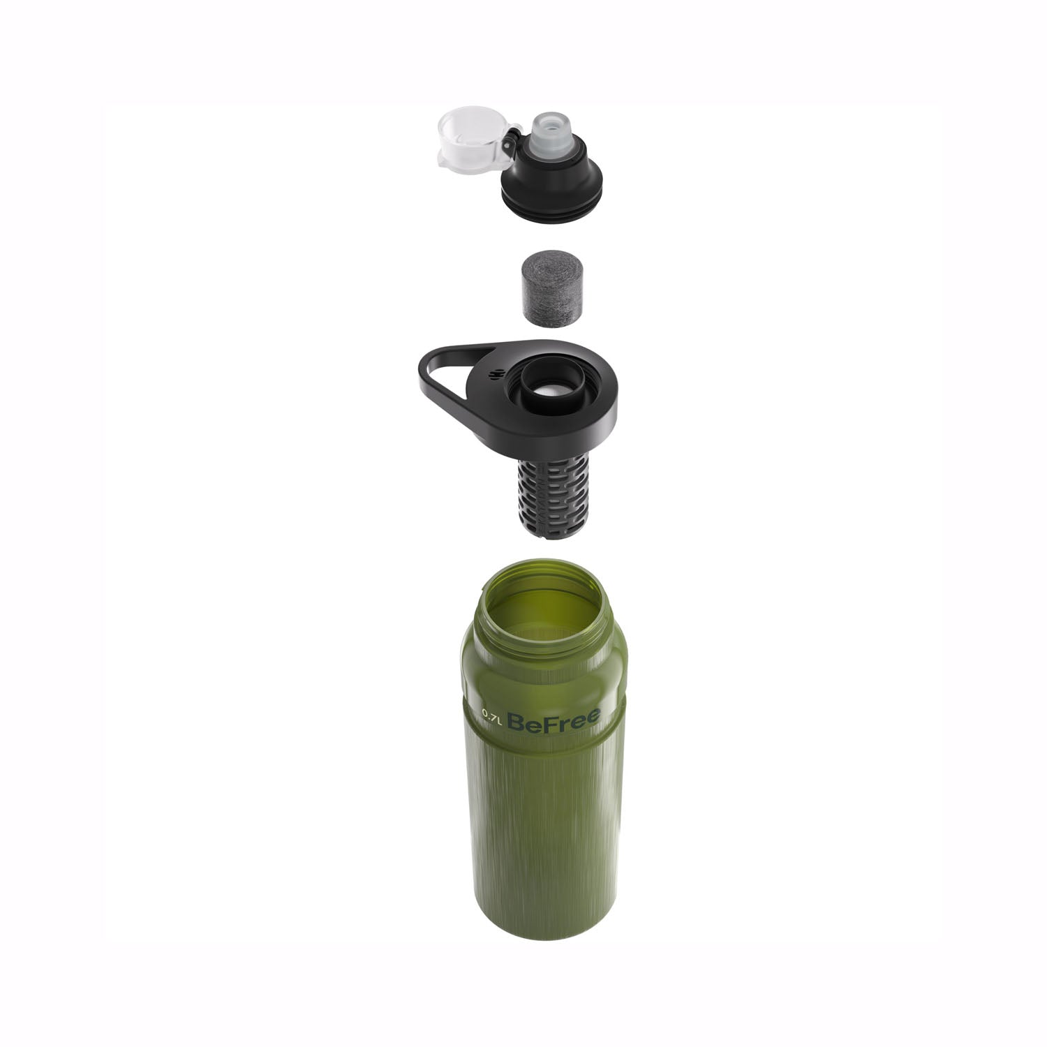 BEFREE AC BOTTLE .7L | GREEN