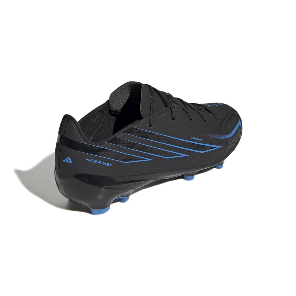 Adidas F50 Hyperfast League FG Soccer Cleats in Black Color