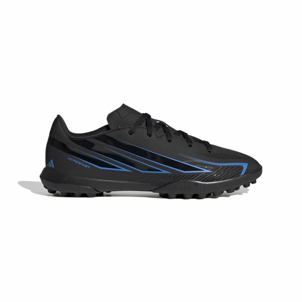 Adidas F50 Hyperfast Club TF J Turf Cleats in Black Color