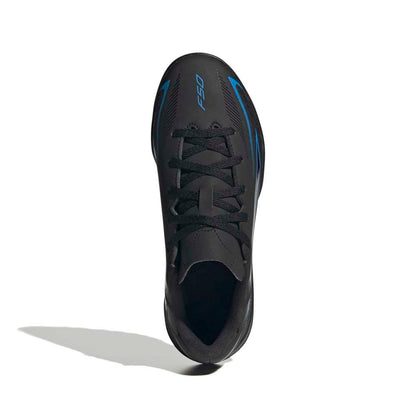 Adidas F50 Hyperfast Club TF J Turf Cleats in Black Color
