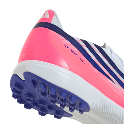 Adidas F50 Hyperfast League TF Turf Cleats in White Color