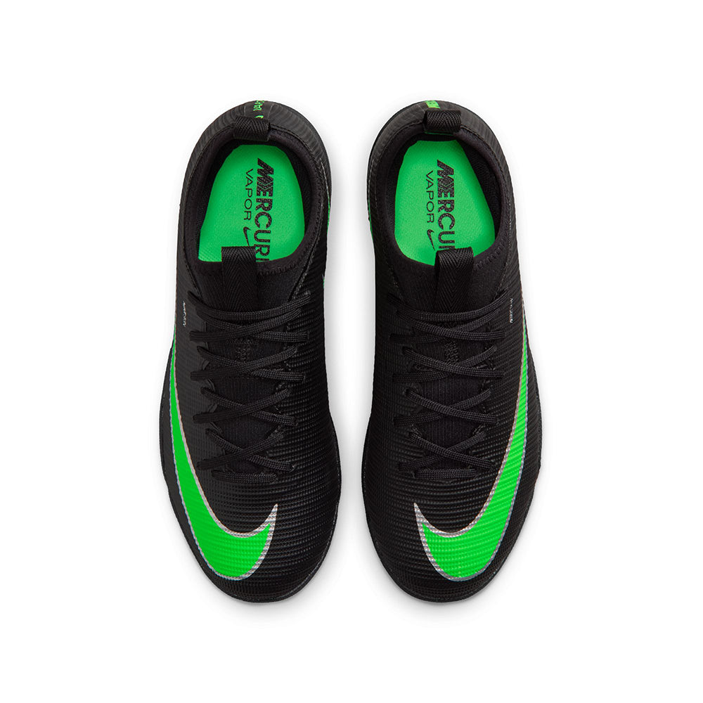 Nike Mercurial vapor 17 academy TF Turf Cleats in Black Color