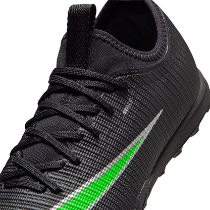 Nike Mercurial vapor 17 academy TF Turf Cleats in Black Color