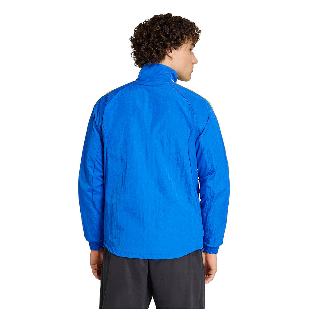 Adidas FCF homem Antham Jkt Fan Apparel in Blue Color