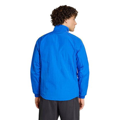 Adidas FCF homem Antham Jkt Fan Apparel in Blue Color