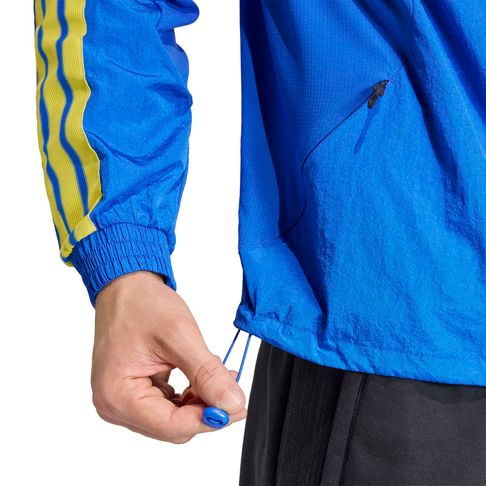 Adidas FCF homem Antham Jkt Fan Apparel in Blue Color