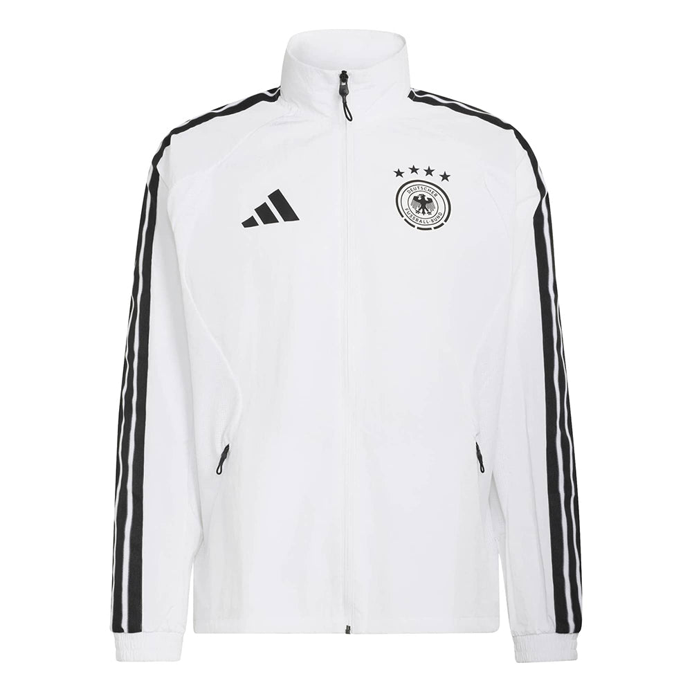 Adidas Dfb home Antham Jkt Fan Apparel in White Color